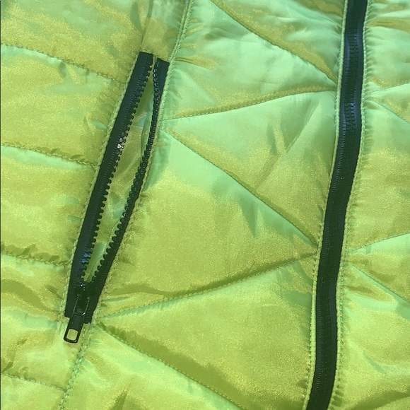 Green New direction zip up vest - Picture 2 of 2